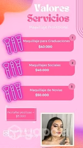 Servicio maquillaje