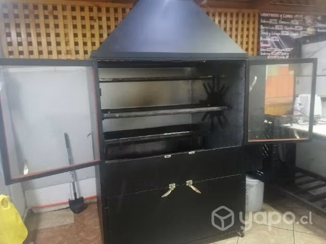 Asadora de pollo al carbon