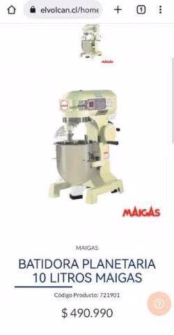 Batidora de pedestal 10 Litros MAIGAS