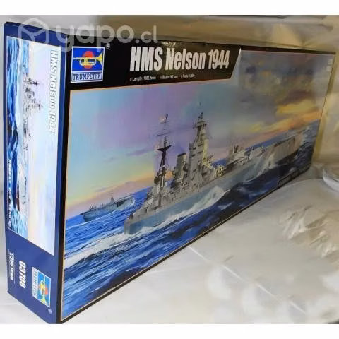 Trompeter 03708 - 1:200 Hms Nelson 1944 - Nuevo-