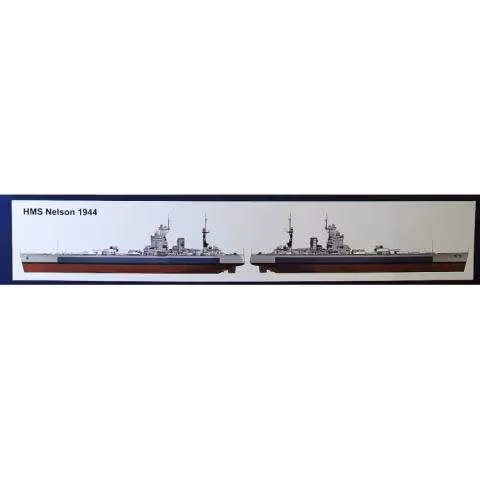 Trompeter 03708 - 1:200 Hms Nelson 1944 - Nuevo-