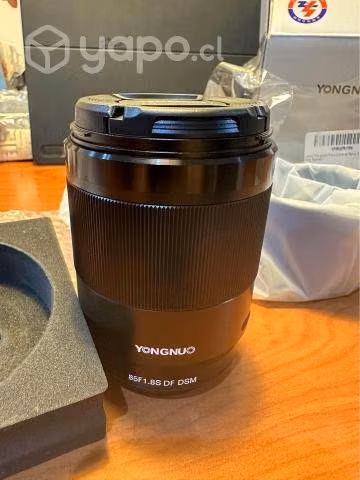 Lente Yongnuo 85mm f1.8s DS DSM para Sony E