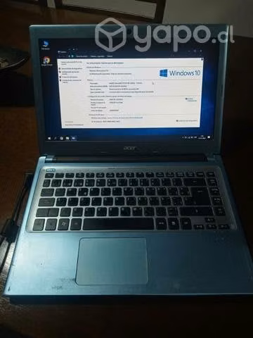 Notebook acer funcionando - en curico - Imagen 2
