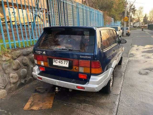 Ssang yong musso