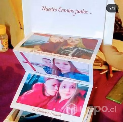 Cajita del día de los enamorados