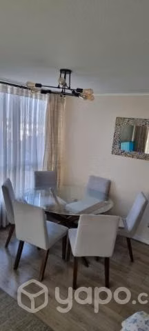Comedor redondo vidrio