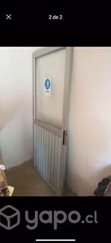 Puerta aluminio