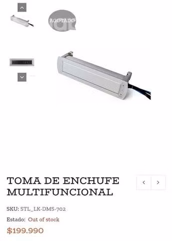 Barra de enchufe multifuncional nuevo - Imagen 3