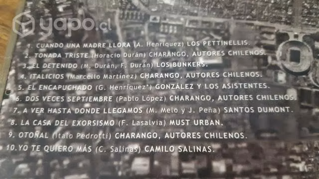 Cd del documental Estadio nacional