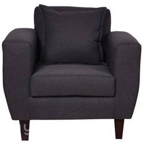 SOFA 1 CUERPO Austral Gris oscuro