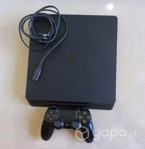 Ps4 slim 1TB, con mando + ventilador y cargador in