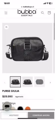 Bolso negro BUBBA