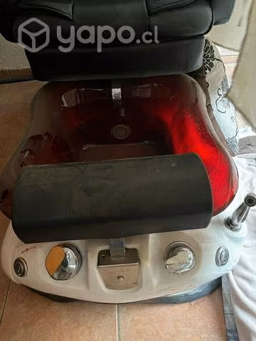 Sillón masajeador y masajeador con lavado de pies
