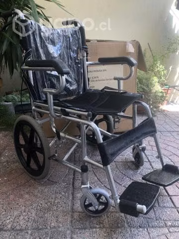 Silla de ruedas geriátrica - Imagen 2