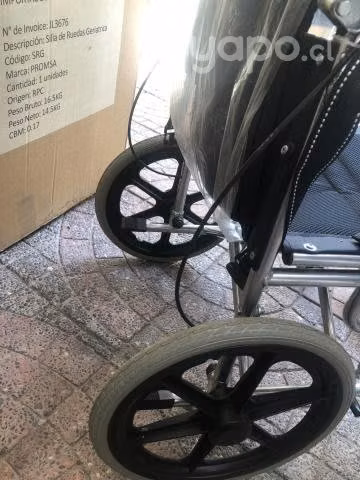 Silla de ruedas geriátrica - Imagen 3