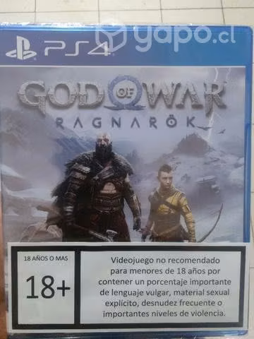 God of war Ragnarok (sellado) ps4
