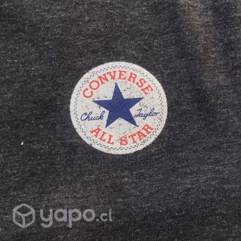 Polera Converse Talla L. Con Detalle - Imagen 2
