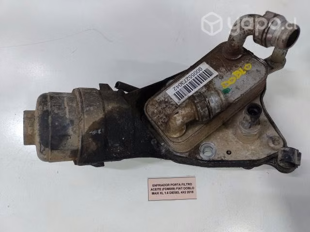 Enfriador Porta filtro Aceite (FDM089) Fiat Doblo