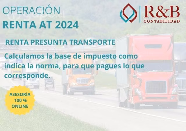 Renta transporte AT 2024