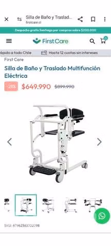 Silla de baño y translado multifuncional - Imagen 2