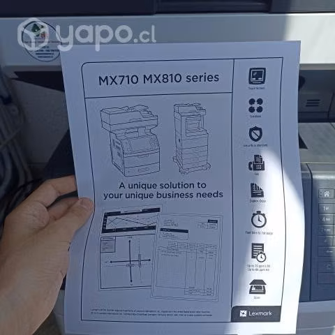 Impresora láser Lexmark MX-711de monocromática - Imagen 5