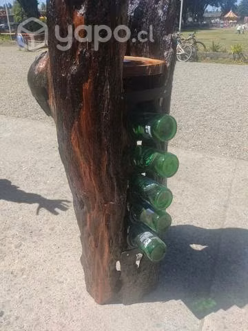 Raices y troncos para botellas