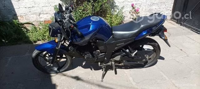 moto Yamaha FZ 16 motor 150cc año 2013