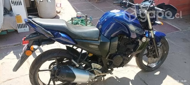 moto Yamaha FZ 16 motor 150cc año 2013