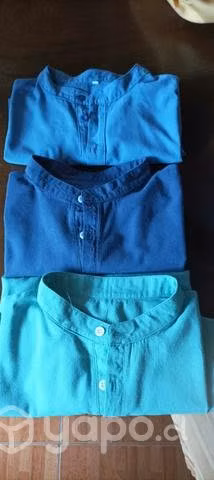 Camisas cuello mao