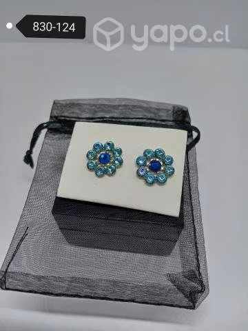 Aretes Margarita con cristales Swarovski