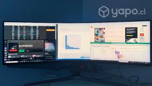 Pantalla 49 Qled Monitor 32:9 súper ultra