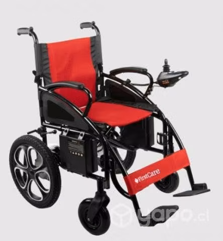 Silla de Ruedas Electrica Premium Rojo