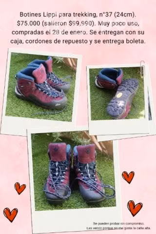 Botines Lippi para trekking - Imagen 3