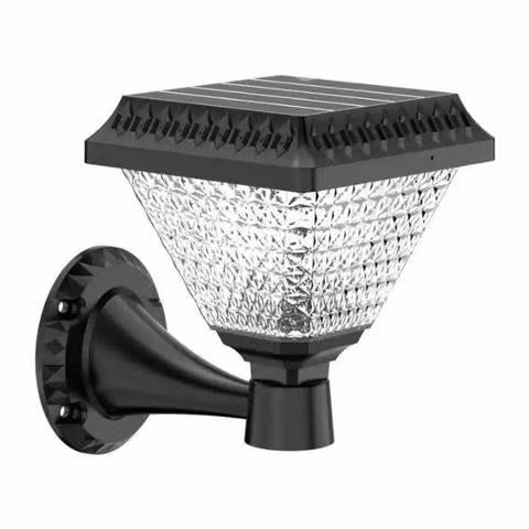 Aplique de pared Solar Farol Led Para Exterior - Imagen 2