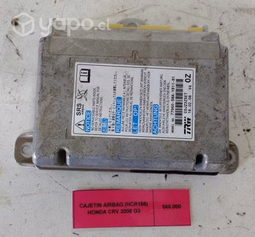 Cajetin Airbag (HCR186) Honda CRV 2008 G3