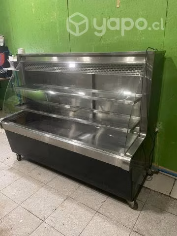 Vitrina curva pastelera cousiño 1.5mt