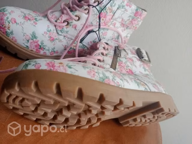 Botines floreados sweet girls