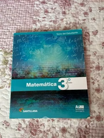 Libro 3°Medio Matemáticas