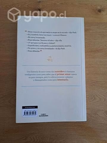 Libro Eleanor y Park