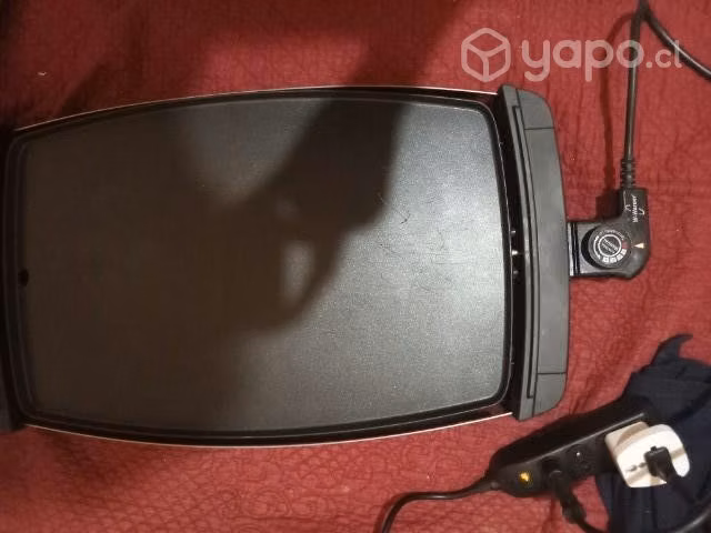 Plancha de asar electrica antiadherente