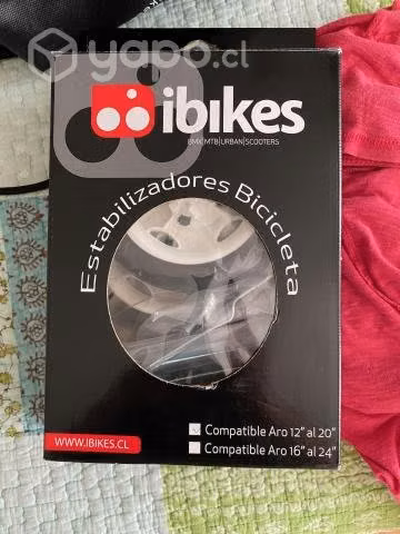Ruedas aprendizaje bicicleta 12"-20"