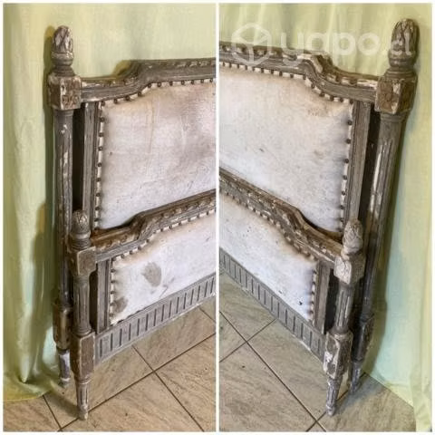 Respaldo Y Piecera De Cama Sheraton Luis Xvi 2/p