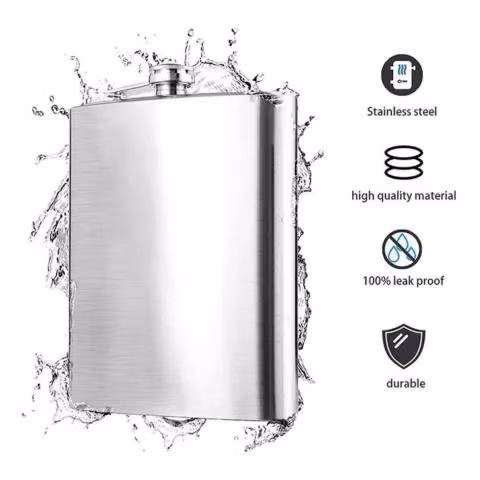 Petaca Licorera Acero 250 ml Mz71