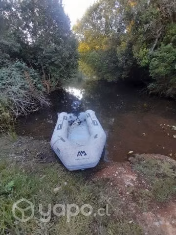 Bote para 4 personas y motor