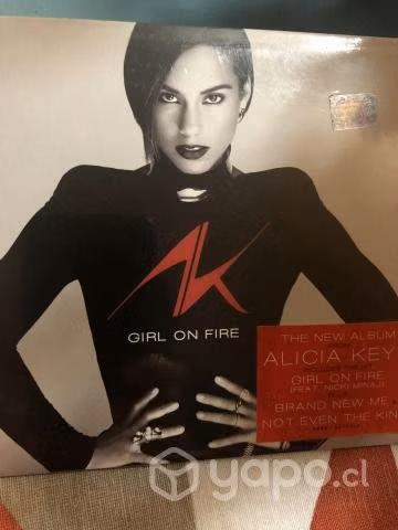 Alicia keys - girl on fire - cd