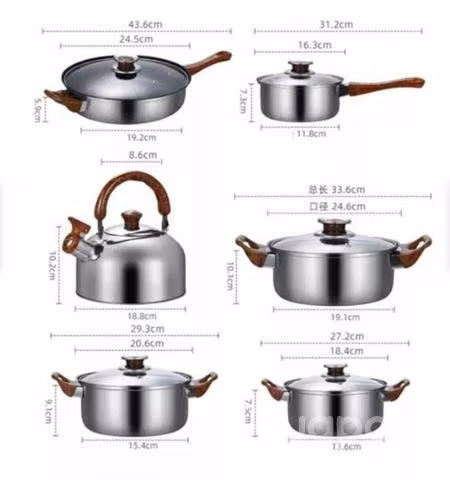 Set de Ollas de Cocina+Tetera - Imagen 3