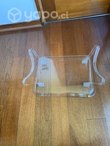 Bandeja plegable en formacril rectangular