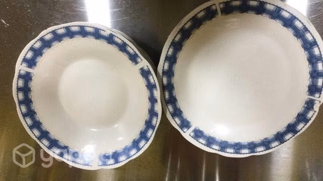 6 platos o dos 6 extendidos