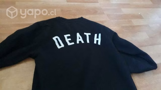 Poleron negro talla M juvenil Eboy aesthetic