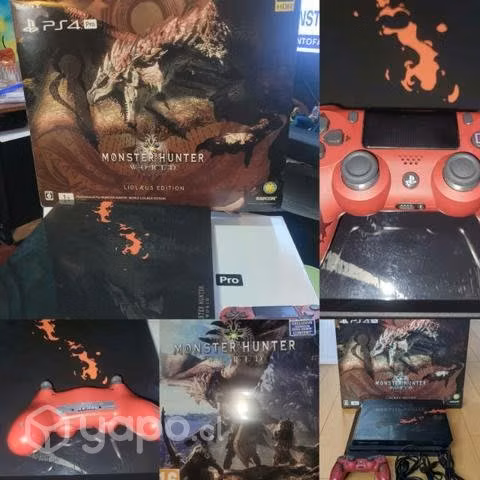 Ps4 pro monster hunter nueva
